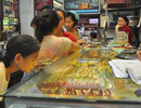 Giá vàng hạ nhiệt nhanh buổi sáng